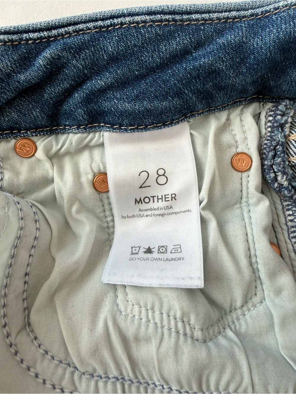 MOTHER, The Roller, high waist, wide leg jeans - Picture 6 of 13